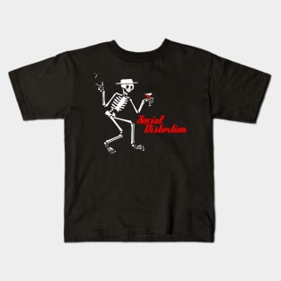 social distortion retro Kids T-Shirt